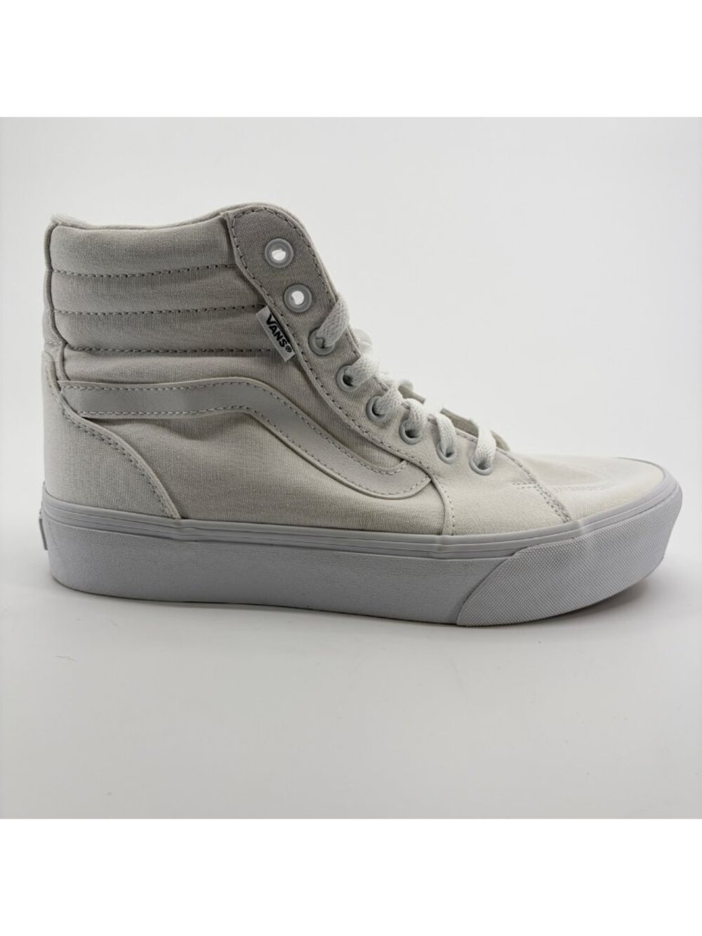 Vans Sk8-Hi Tapered Stackform High Womens Size 10 White Athletic Shoes Sneakers